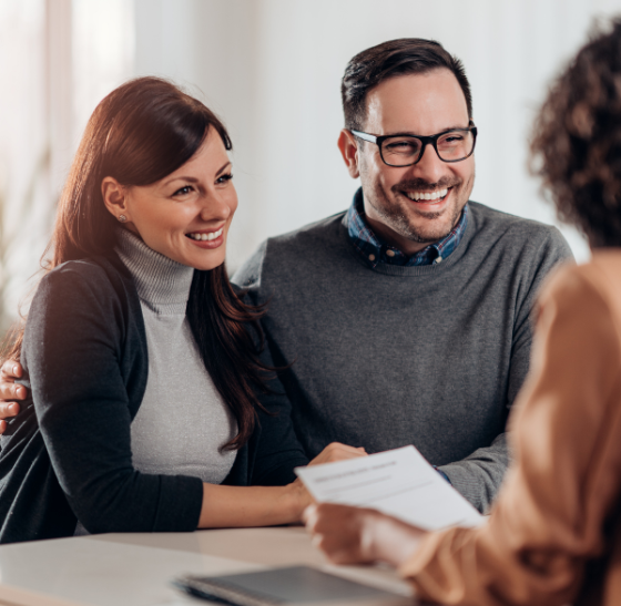 foto reunión con cliente